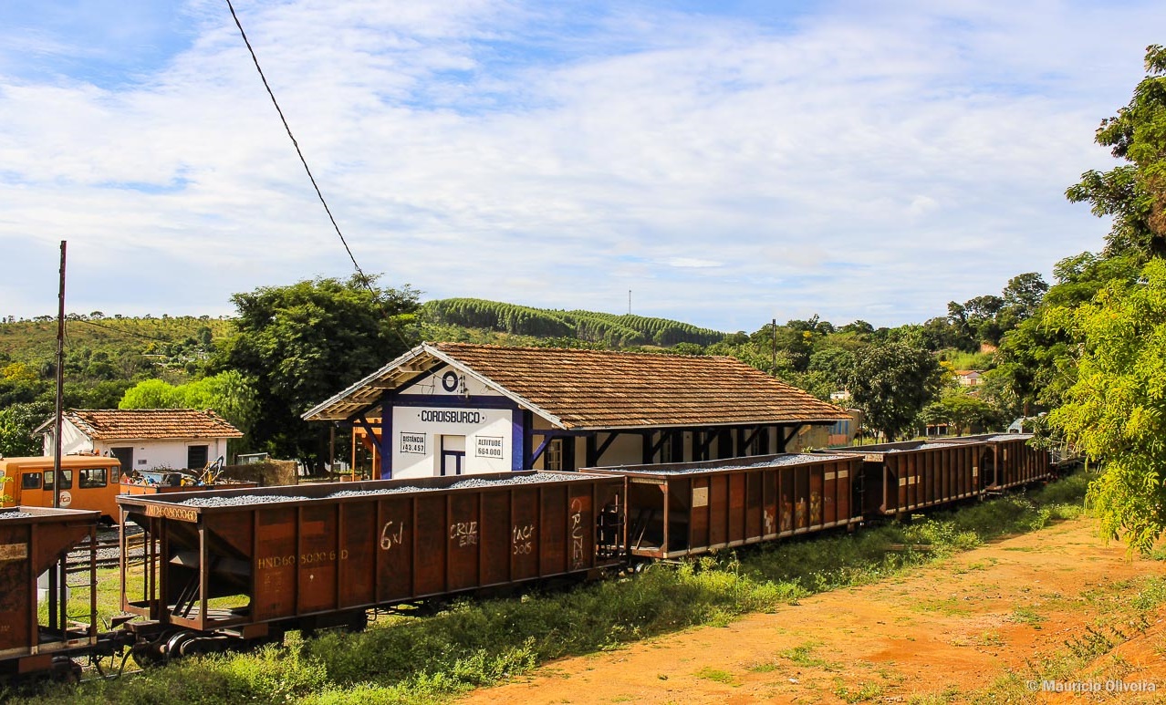 Estação de trem em Cordisburgo - MG