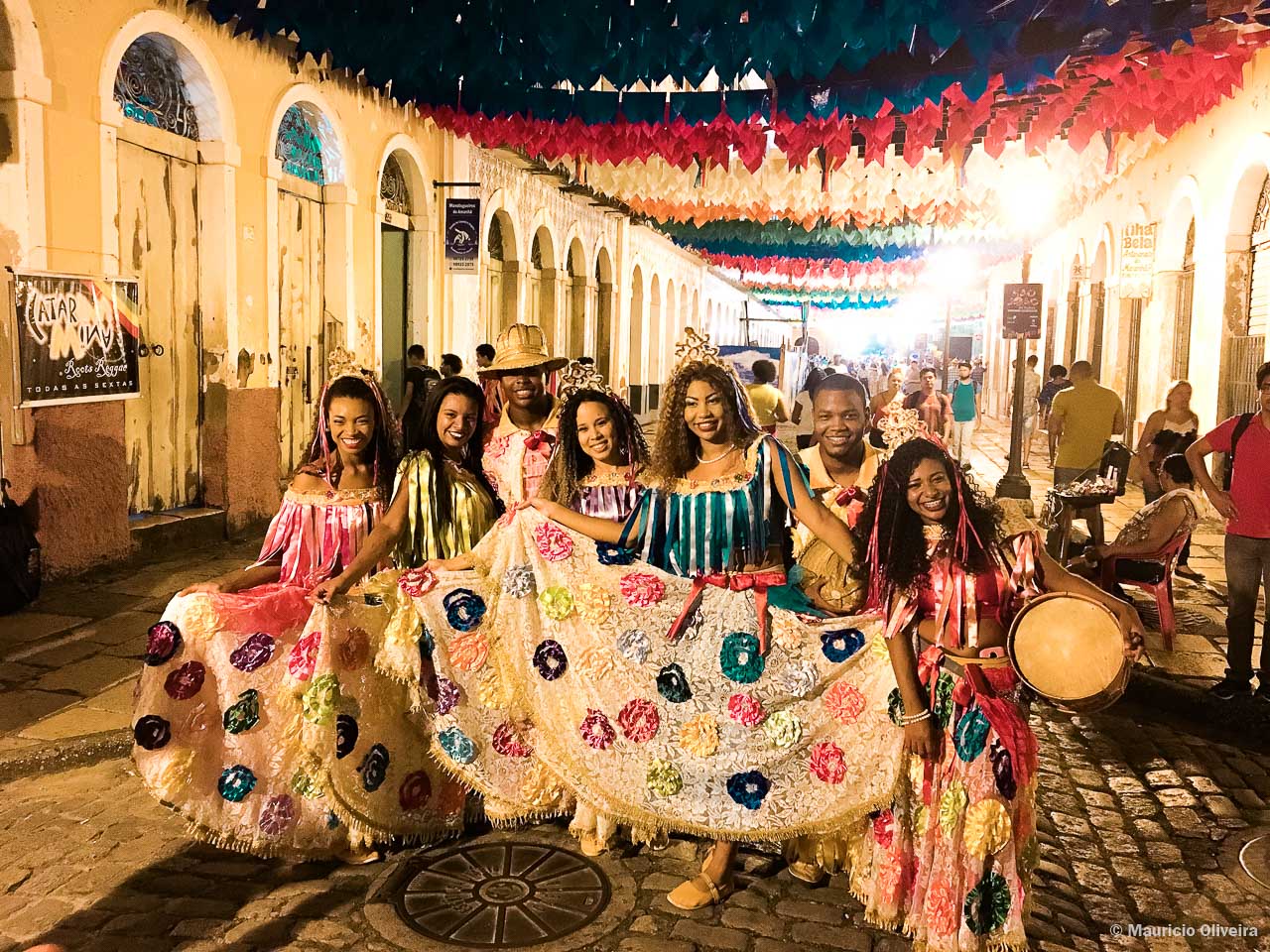 Festas juninas aquecem o centro histórico de São Luís do Maranhão