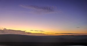 Amanhecer nos Lençóis Maranhenses