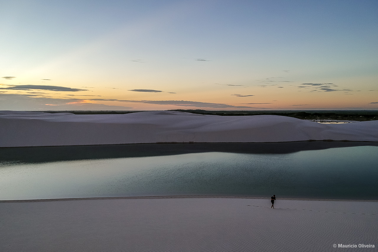 Pra deixar a Rota das Emoções ainda mais especial é preciso ver o nascer do sol nos Lençóis Maranhenses