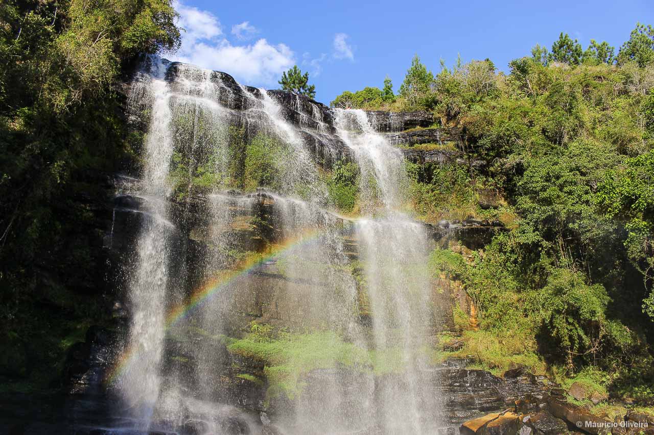 Cachoeira da Mariquinha fica na região de Ponta Grossa PR