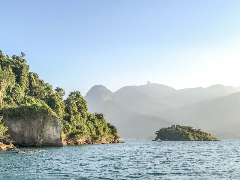 Mata Atlântica presente na Ilha Grande e no continente