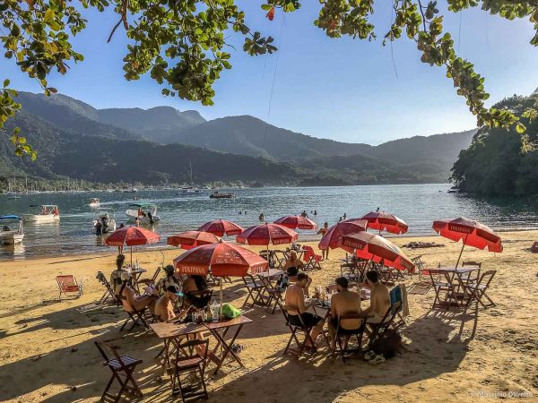 Restaurante na Praia do Crena em Ilha-Grande - RJ