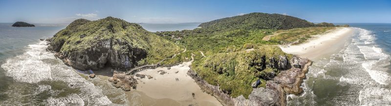 Vista panorâmica da Gruta das Encantadas